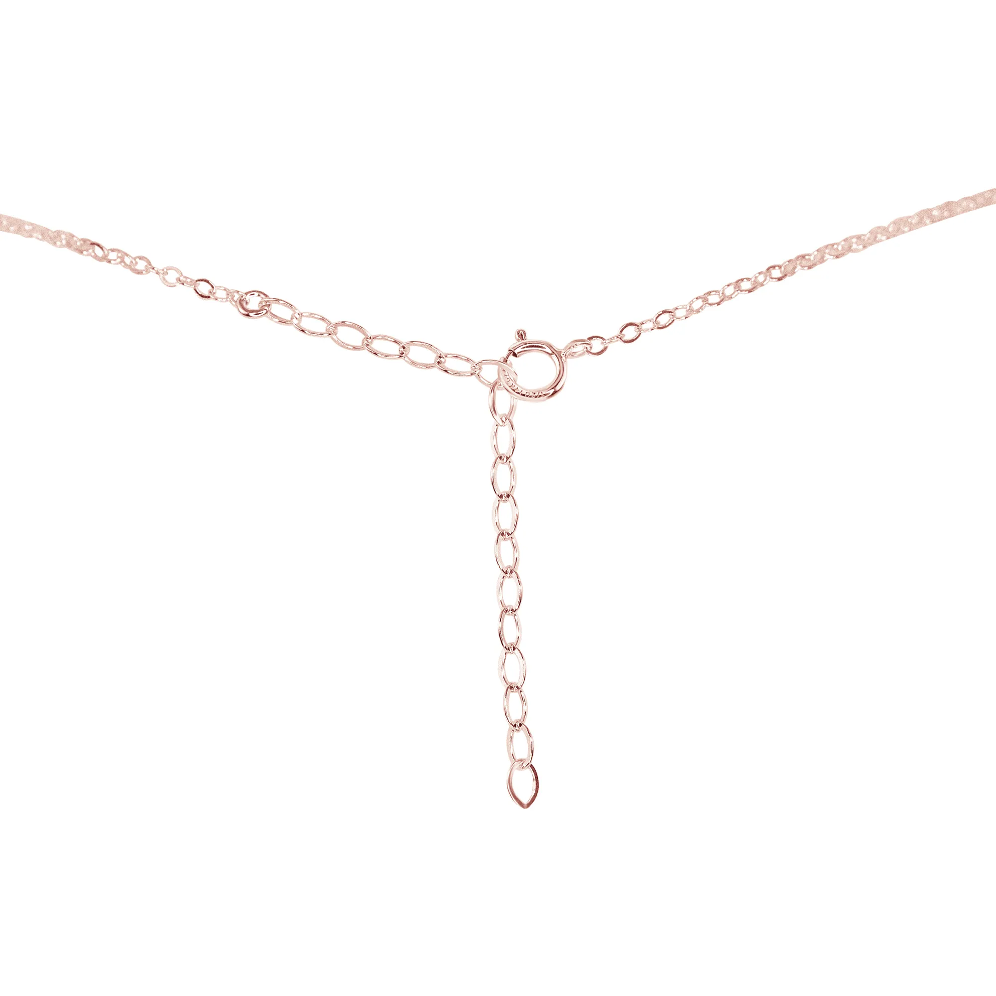 Sparkling Orange Carnelian Faceted Bead Bar Necklace